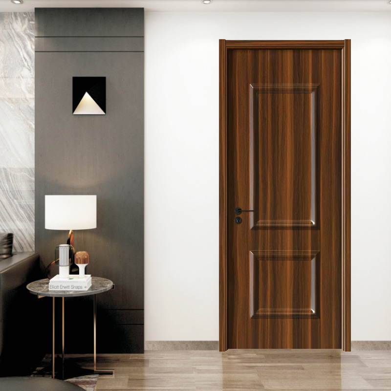 Enkel osynlig design massivt trä komposit tyst dörr Enkel osynlig design massivt trä komposit tyst dörr